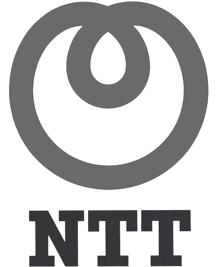 Logo de NTT, un cliente de APORTA, app para la retribucion flexible y los beneficios sociales